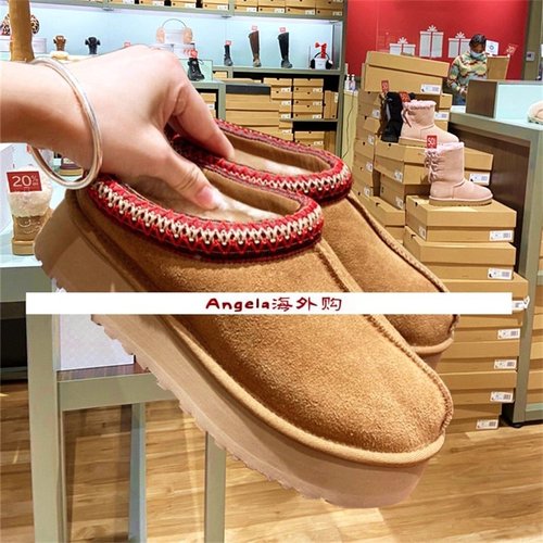 雪地靴女冬2025新款厚半拖包头鞋