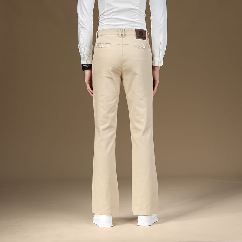 24秋季新款男休闲喇叭裤子 韩版潮宽松男喇叭休闲长裤 八十年代