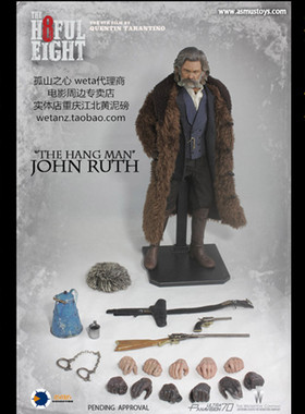 Asmus 八恶人 The Hateful 8 约翰 鲁斯 刽子手 兵人 现货 包邮