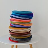 多色英伦复古画家帽烧饼羊毛毡女士秋冬贝雷帽日系原宿森女古着