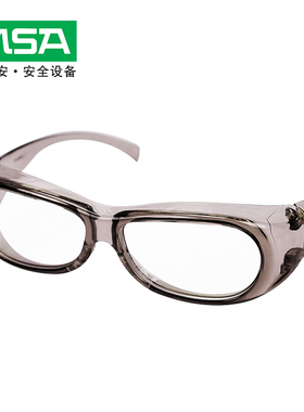MSA/梅思安眼镜防飞溅防冲击灰沙铁屑10108314工业劳保护目镜防护