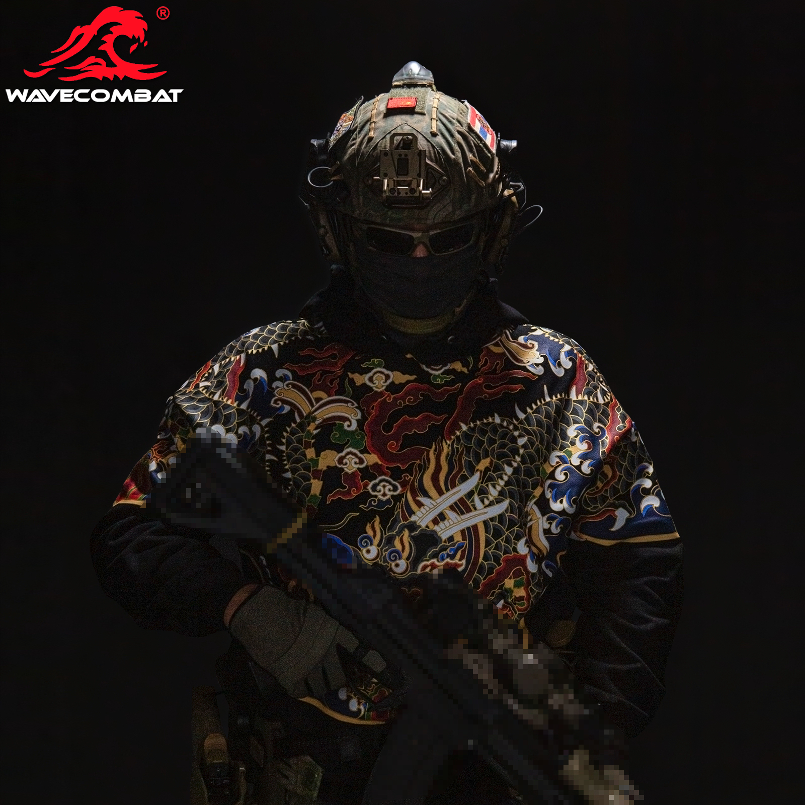 浪潮君物 25款 大明五彩昭华 飞鱼服卫衣   国潮 中国风 飞鱼服