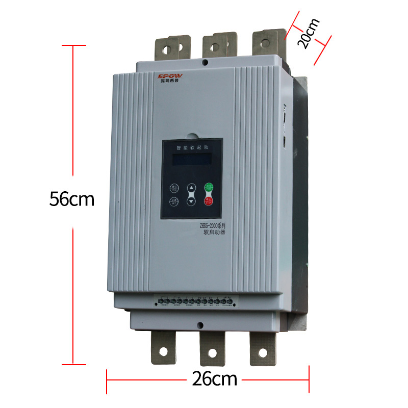 智能旁路軟啟動(dòng)器250KW電機(jī)水泵破碎機(jī)空壓機(jī)軟啟動(dòng)柜控制柜專用