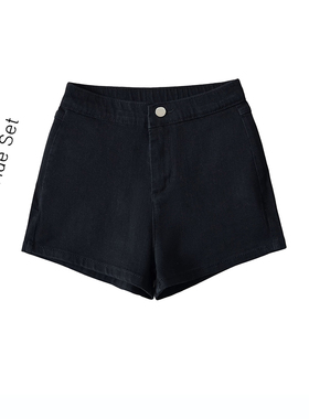 自带丰胯垫短裤女超模定制韩漫可外穿黑色性感提臀修身丰胯热裤