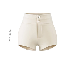 BM MICN超模比例自带假胯辣妹高腰显瘦短裤女春夏外搭百搭超短裤