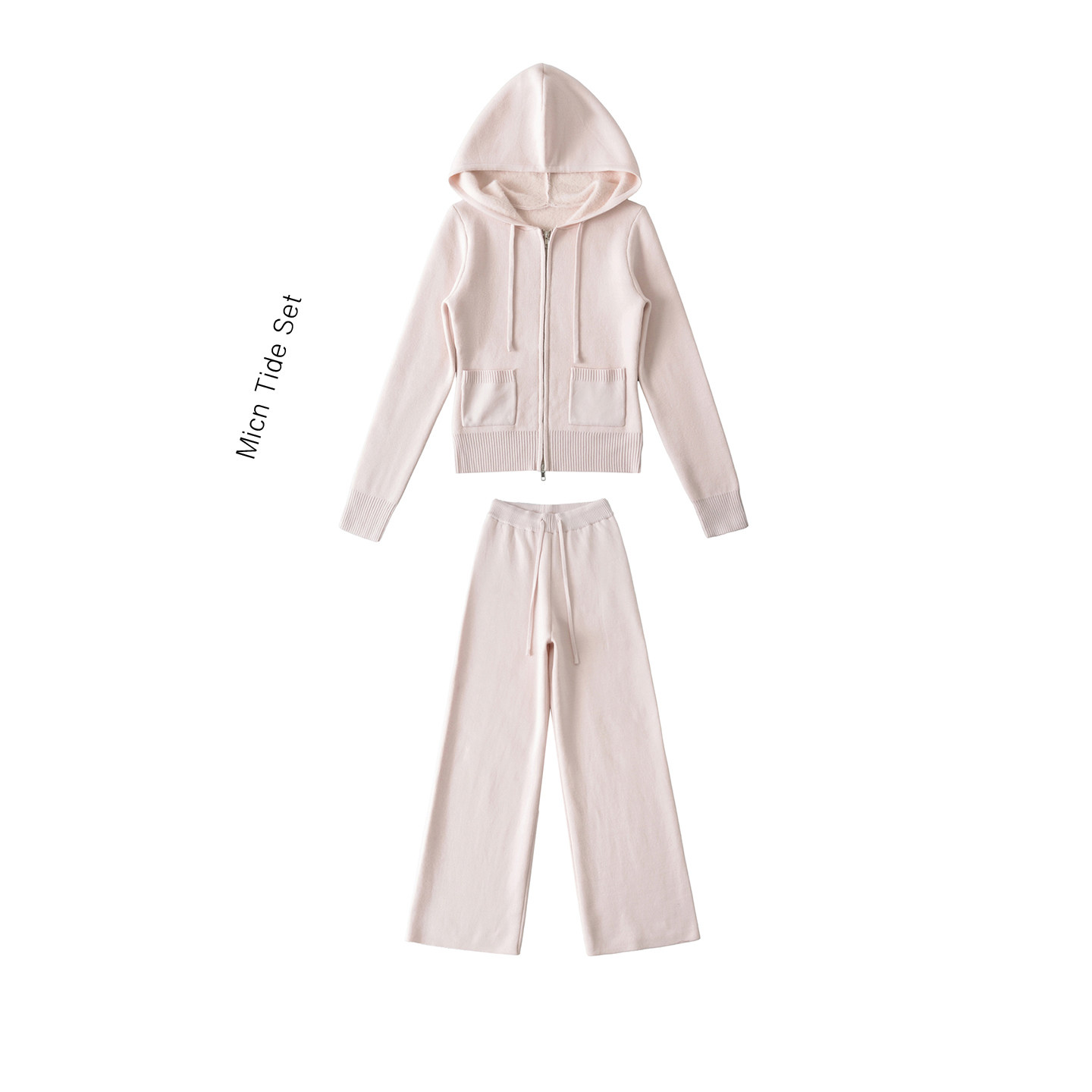 保暖休闲针织套装女秋冬