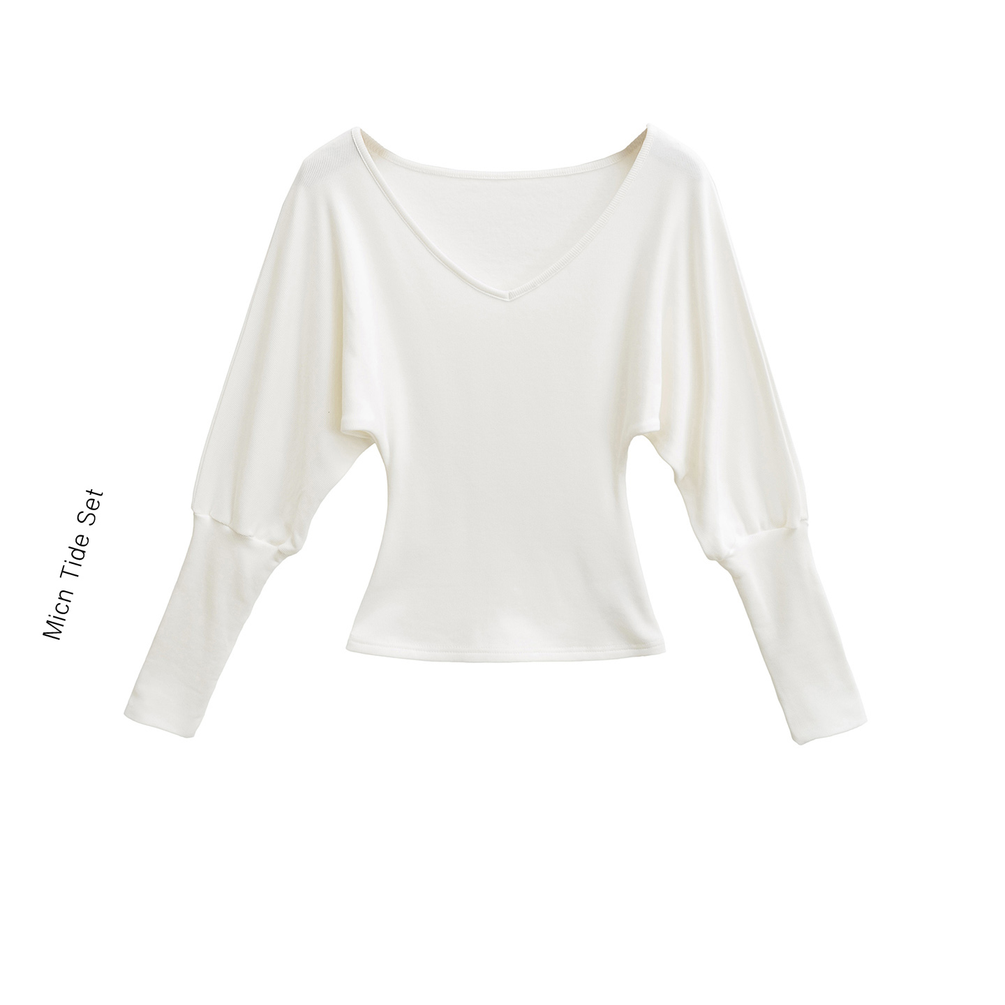 秋冬蝙蝠袖带绒内搭上衣