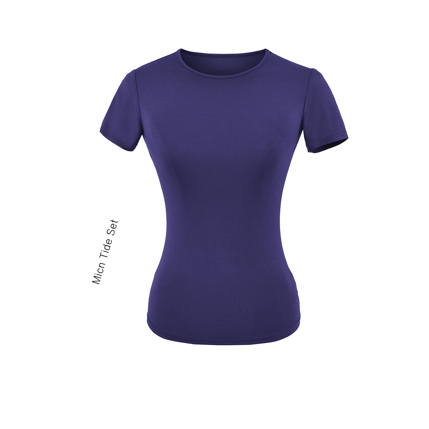 美式基础正肩短袖t恤女夏季新款修身显瘦紧身运动瑜伽服短款上衣