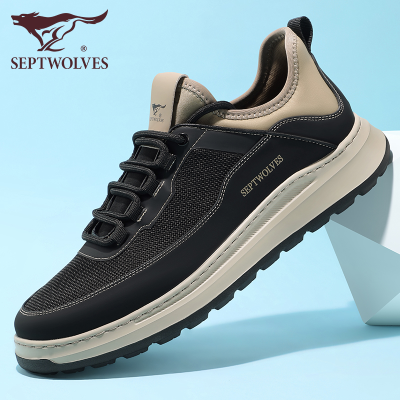 男士网面运动夏天超轻透气防臭鞋