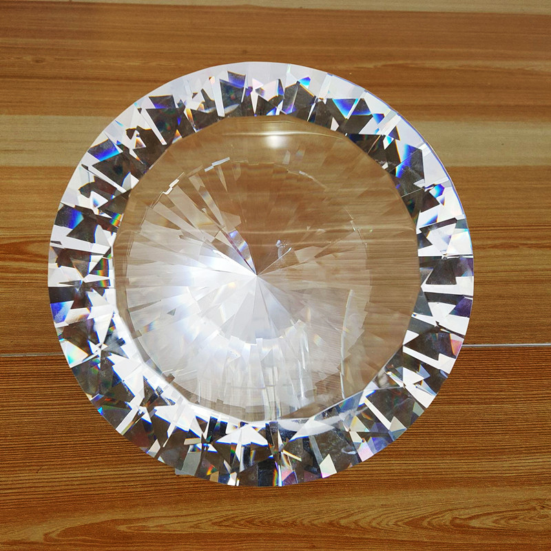 多切面水晶钻石 超闪房间摆件  珠宝手表眼镜柜台饰品玻璃钻石