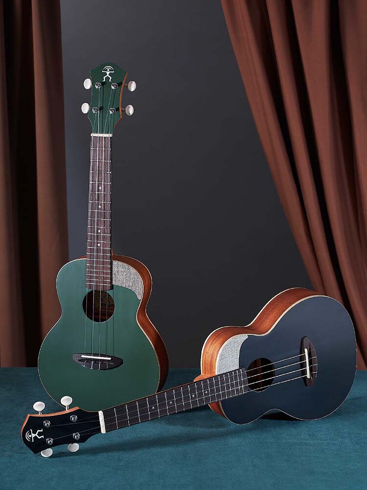 彩虹人乐器尤克里里儿童女孩23寸入门初学者面单多色小吉他uc10