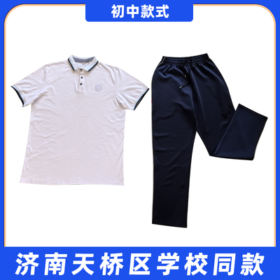 济南市天桥区初中校服夏季校服济南校服天桥区通用款初中校服