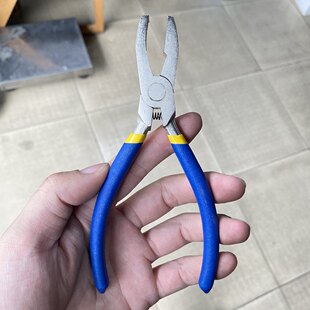 玻璃平口钳手钳玻璃钳子平口手钳玻璃修边钳玻璃掰边钳窄条掰边钳