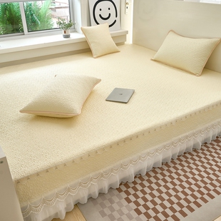 定做全棉榻榻米床盖加厚四件套四季通用炕单纯棉防滑床单套罩垫