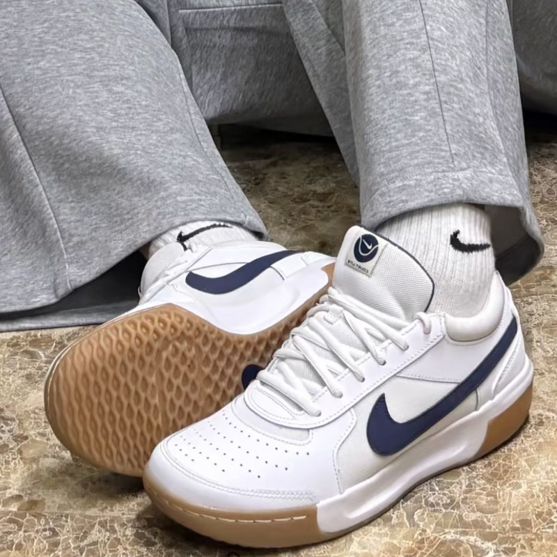 耐克/Nike Court Zoom Lite 3 Zoom白蓝男子复古网球鞋DV3258-102,运动鞋new,板鞋,淘宝优惠券,粉丝福利购,淘宝优惠卷