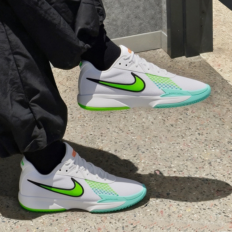 耐克/Nike GT Cut Academy 白绿实战男款运动篮球鞋 FB2598-107