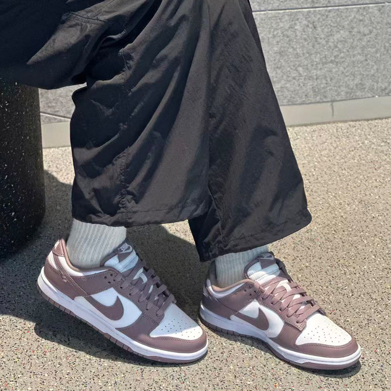 耐克/Nike Dunk Low 白紫色男款低帮休闲复古经典板鞋 DV0833-112,运动鞋new,板鞋,淘宝优惠券,粉丝福利购,淘宝优惠卷