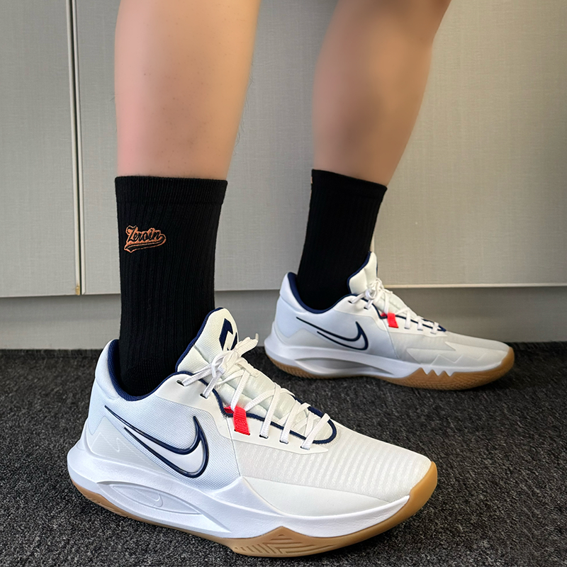 耐克/Nike Precision 6 男子低帮实战耐磨缓震篮球鞋 HV1796-141