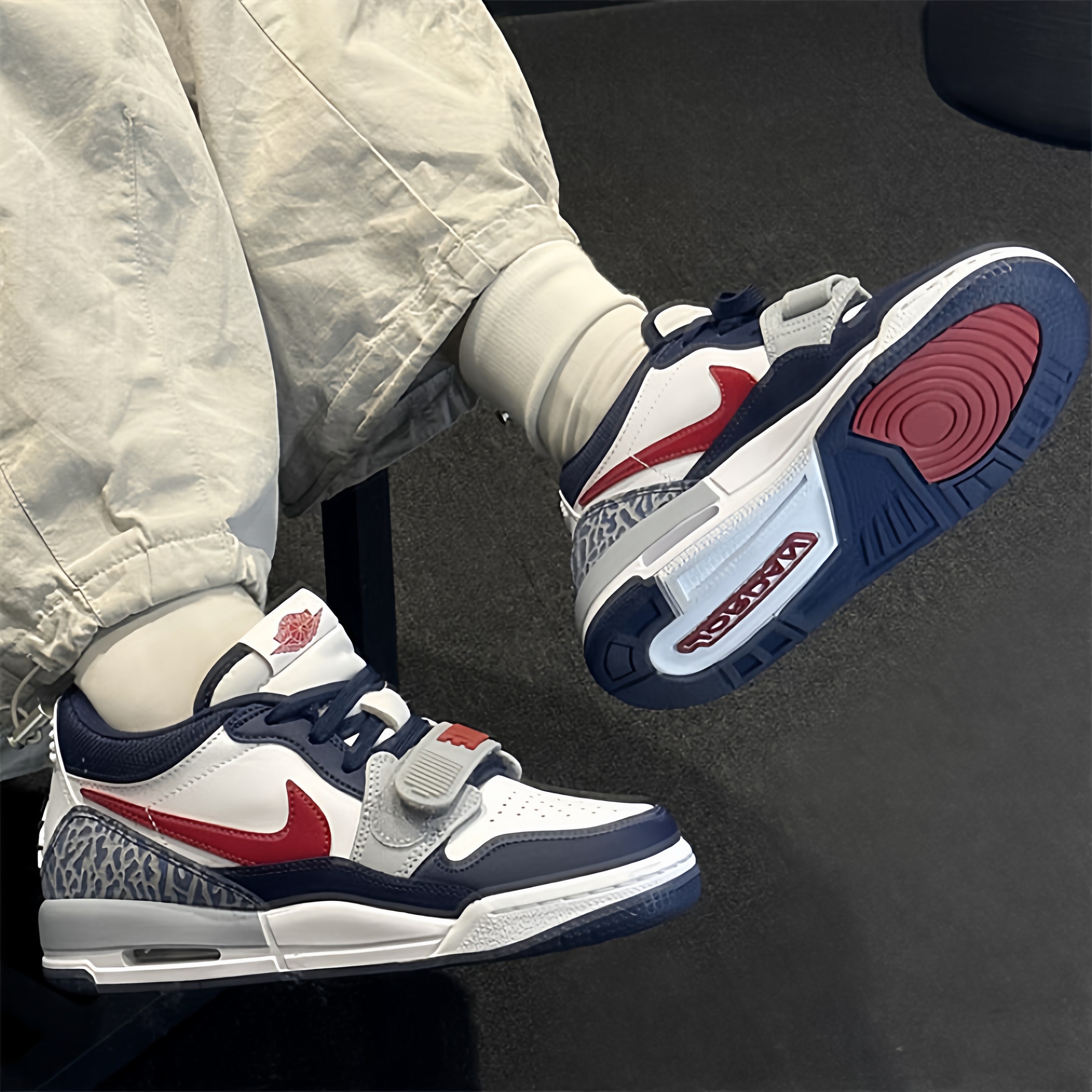 耐克/Nike Air Jordan Legacy312 白蓝 低帮女子篮球鞋CD9054-164,运动鞋new,板鞋,淘宝优惠券,粉丝福利购,淘宝优惠卷