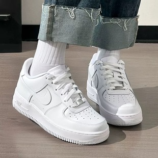 耐克/Nike Air Force 1低帮 空军一号 板鞋 女款 白色DH2920-111