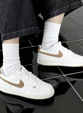 耐克/Nike Court Vision Low 白棕复古休闲低帮板鞋 FV9952-102