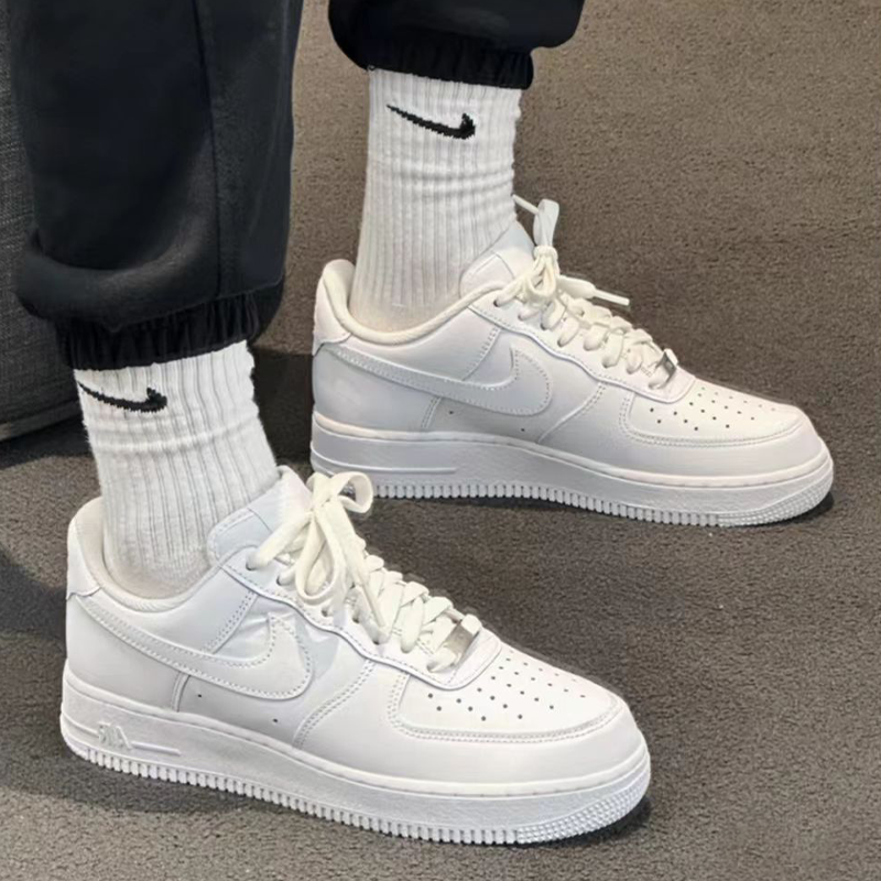 耐克/Nike Air Force 1 经典复古耐磨低帮男款纯白板鞋CW2288-111,运动鞋new,板鞋,淘宝优惠券,粉丝福利购,淘宝优惠卷