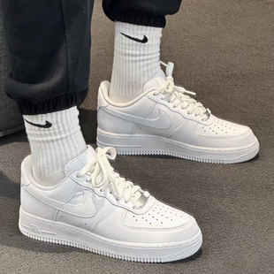 耐克 经典 CW2288 111 纯白板鞋 Force Air Nike 复古耐磨低帮男款