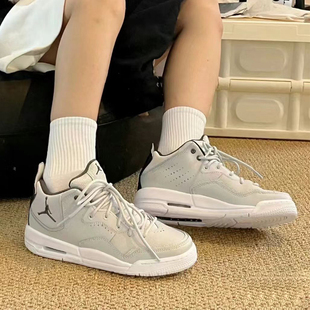 Courtside Jordan Nike 002 中帮复古实战篮球鞋 AR1002 耐克