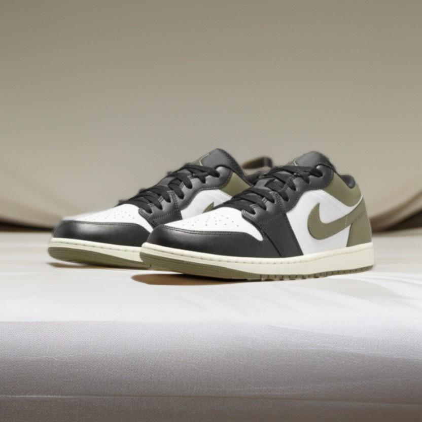 耐克/Air Jordan 1 AJ1 Low 白绿男款复古低帮休闲板鞋553558-092