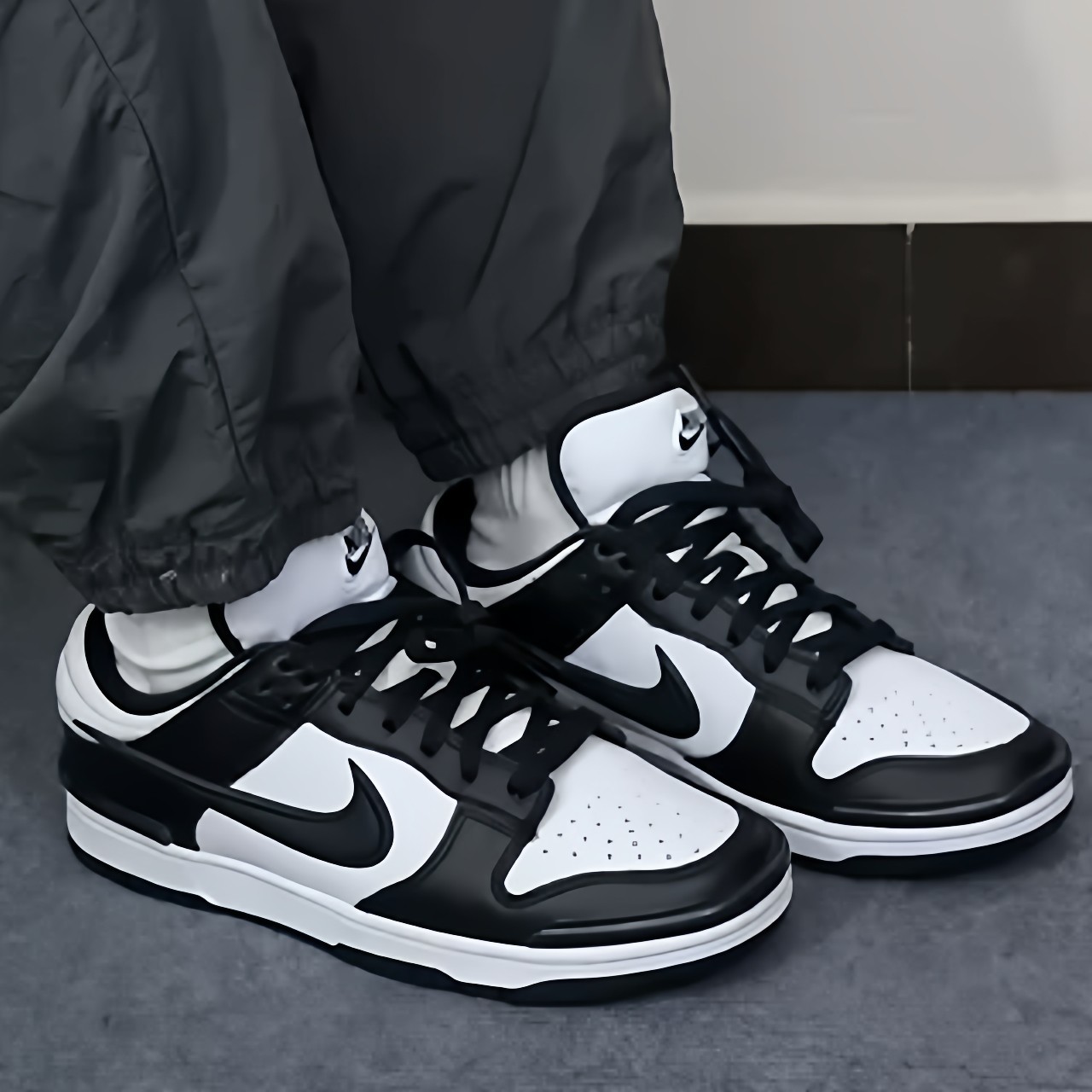 耐克/Nike Dunk Low Twist 舒适百搭低帮女款黑白板鞋 DZ2794-001,运动鞋new,板鞋,淘宝优惠券,粉丝福利购,淘宝优惠卷