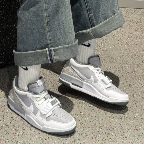 耐克/Nike Air Jordan Legacy 312 灰色低帮复古篮球鞋CD7069-005