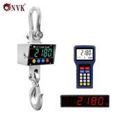 英文版 防水电子吊秤3t5T10T挂钩打印吊称出口外贸吊钩秤20t行车磅