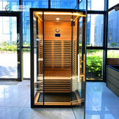 尚雷仕桑拿房 家用 汗蒸房光波房商用汗蒸箱干湿蒸发汗实木定制