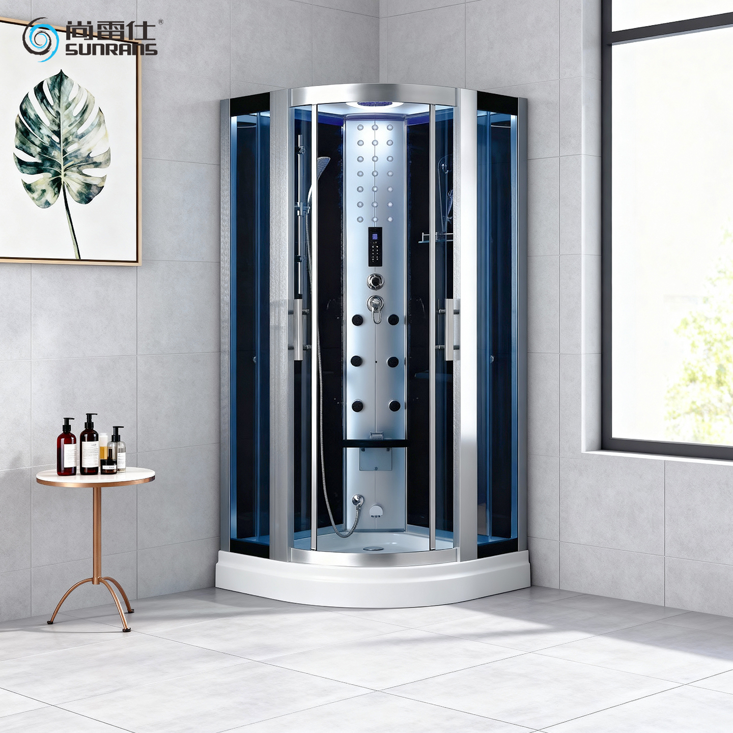 尚雷仕家用一体式智能蒸汽淋浴房