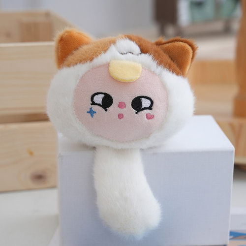 潮玩周边毛绒玩具可爱猫咪尾巴可