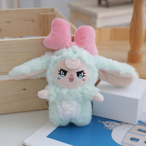 娃三叔毛绒玩具可爱卡通小兔子