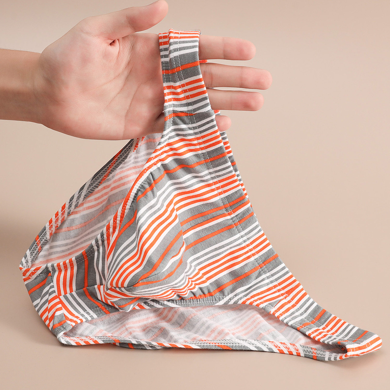 男士纯棉三角内裤条纹柔软舒适透气个性青少年男生大码三角裤衩,女士内衣/男士内衣/家居服,男三角内裤,淘宝优惠券,粉丝福利购,淘宝优惠卷