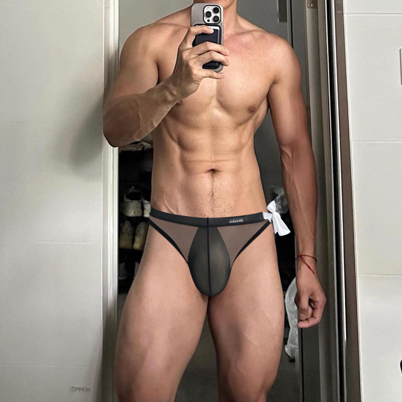 跨境新品轻薄三角裤性感低腰激凸囊袋三角裤运动健身透气AD700,女士内衣/男士内衣/家居服,男三角内裤,淘宝优惠券,粉丝福利购,淘宝优惠卷