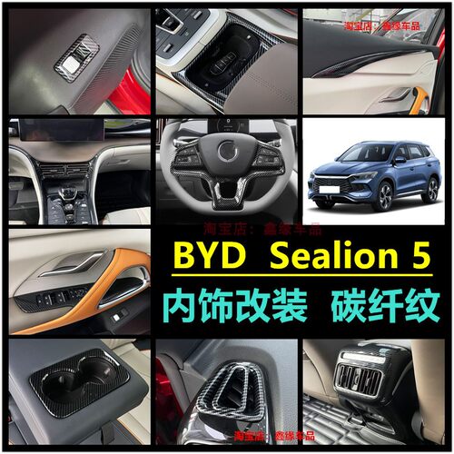 BYDsealion5方向盘排挡框出风口