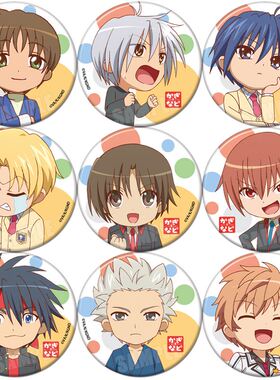 键等CLANNAD周边Kanon次元吧唧动漫勋章马口铁底徽章胸章Q版胸针B