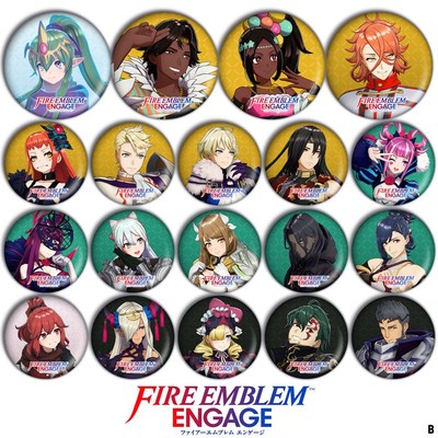 火焰纹章Engage结合游戏周边胸章