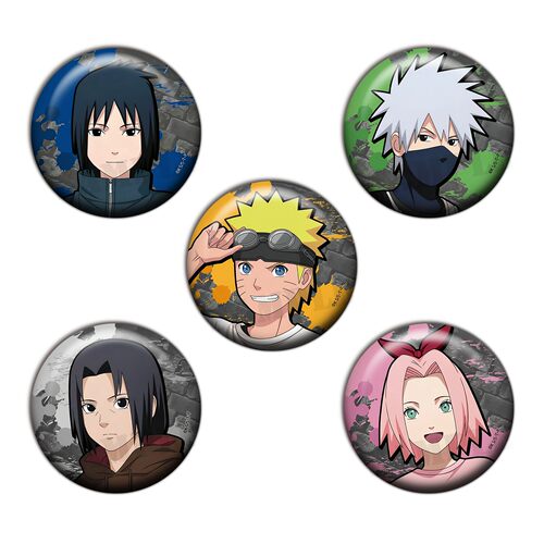 火影忍者动漫吧唧NARUTO谷子鸣人佐助二次元徽章挂件胸章周边J