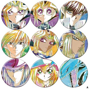 游戏王周边武藤游戏COS二次元动漫勋章吧唧徽章胸章非海报胸针A款