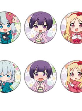 情色漫画老师周边埃罗芒阿黄漫老师和泉纱雾动漫胸章徽章胸针B款