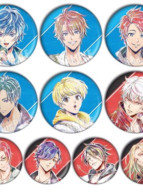 from ARGONAVIS BanG Dream现货镭射徽章铁底胸章动漫周边挂件A款