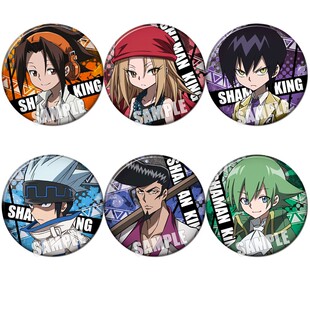 通灵王吧唧周边麻仓叶道莲cos二次元动漫非海报挂件徽章胸章勋章A