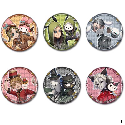 第五人格游戏胸章周边三丽鸥徽章