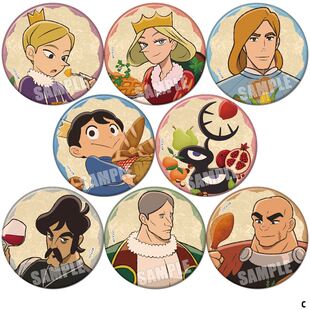 国王排名波吉卡克周边二次元动漫定制勋章现货徽章cos胸章吧唧C款