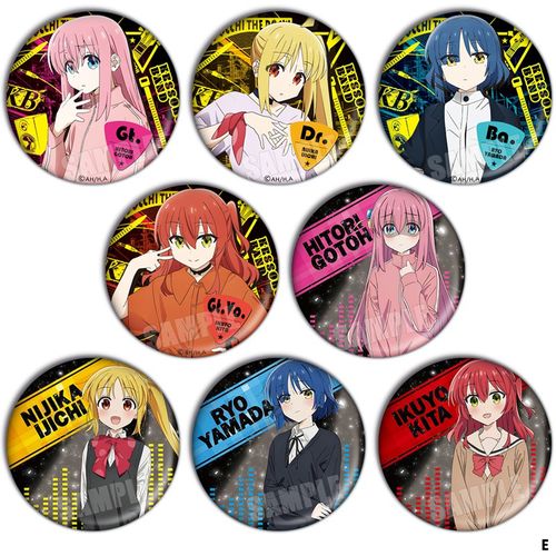 孤独摇滚徽章动漫挂件镭射胸章