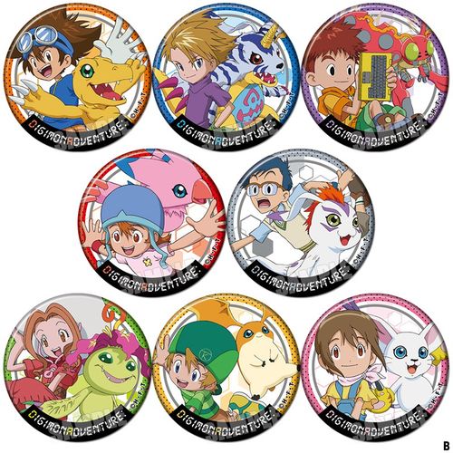 数码宝贝暴龙兽吧唧饰品胸章周边